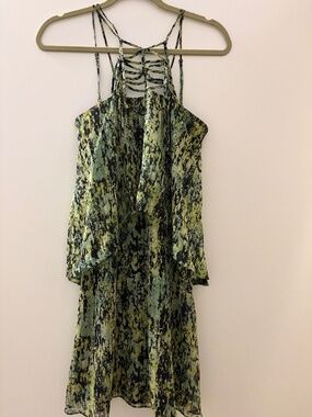 2010s BCBG MaxAzria Printed Dress XXS